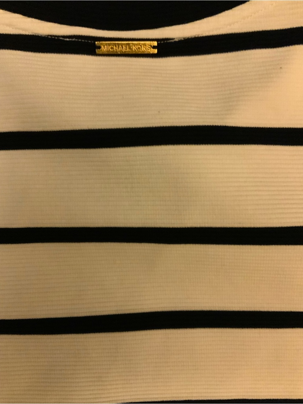 Michael Kors Striped Short Sleeve Dress - Picture 6 of 6